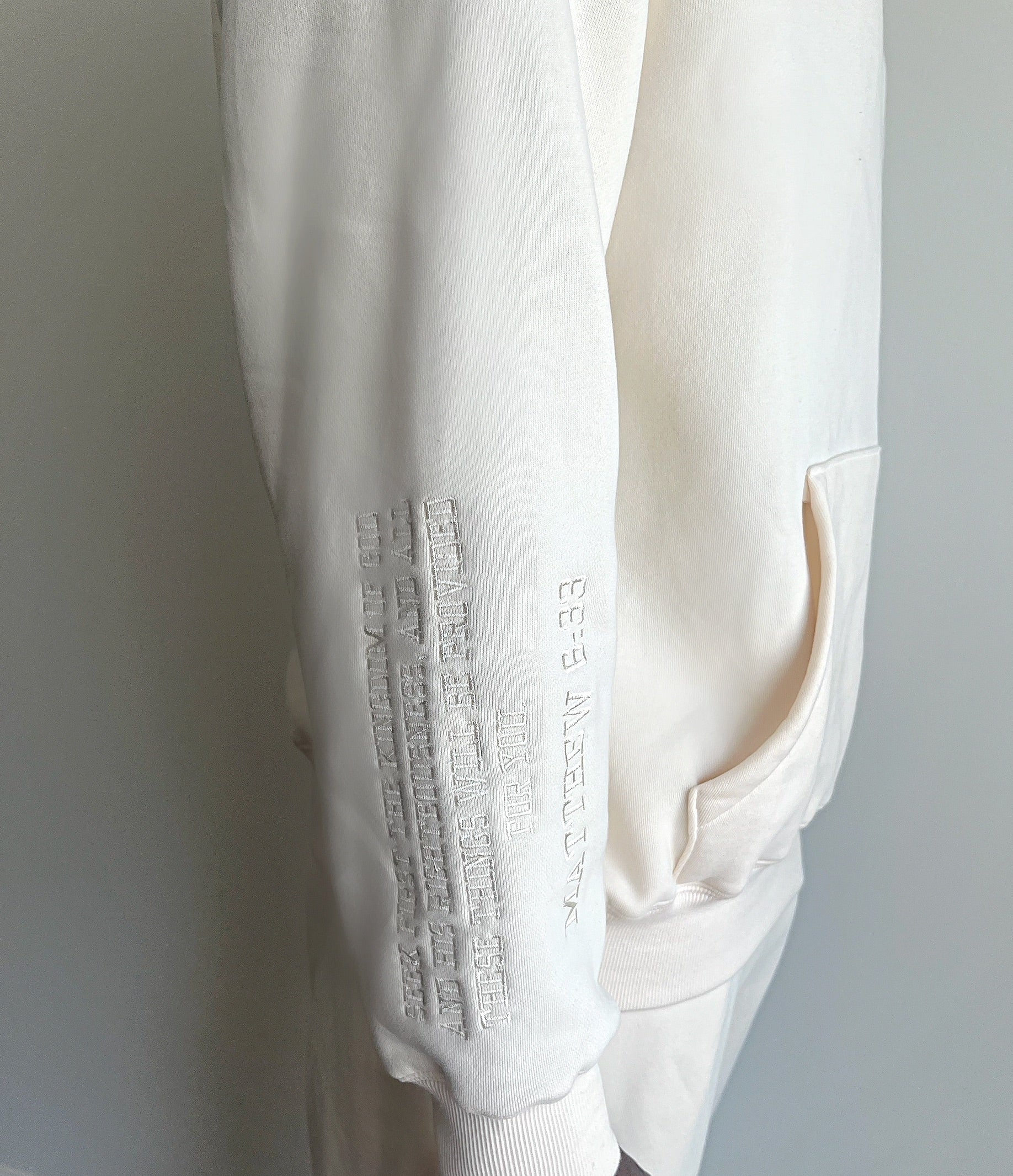 (PRE- ORDER 6 WEEKS) Seek The Kingdom Hoodie - Cream