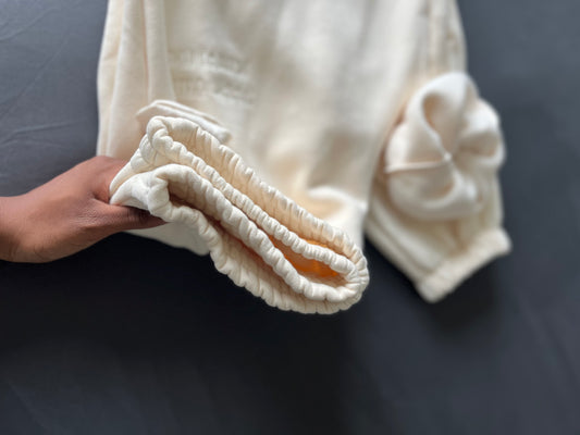 (PRE-ORDER 6 WEEKS) Seek The Kingdom Joggers - Cream